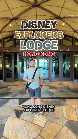 Disney Explorers Lodge Agoda discount code: 𝐀𝐆𝐎𝐃𝐀𝐏𝐀𝐒𝐒 For the security deposit, it’s your choice—either leave a deposit of HKD 2,000 or pwedeng hindi magdeposit (just inform the staff) Here are some notes: - Free shuttle from Disneyland Park Promenade every 10–20 minutes - Hindi crowded - May water dispenser  - Clean and spacious room - Wide garden areas and walking paths  - Nice view option - May universal adapter - Complimentary for special occasion - parang sa jungle ang ambiance - Medyo malayo sa Disneyland Park at MTR station  - Food is expensive  - Walang bidet - No complimentary amenity kit – toothbrush and toothpaste set available for purchase at HKD 40 (good for 4 pax) - TV channels are limited Tip: Magdala kayo ng pagkain kasi mahal ang pagkain sa mga restaurant nila. #SeeTheWorldForLess #AgodaWorldExplorer  #AgodaTiktok #AgodaCreatorCommunity