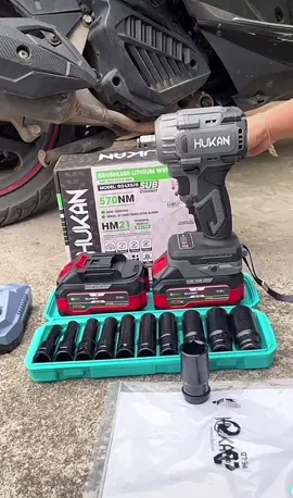Máy Siết Bulong HUKAN 570Nm G2-LX 570 Kèm Phụ Kiện ,Chân Pin Phổ Thông ,Không Chổi Than#giadungdienmay24h #thinhhanhtiktok #hottrend #hot #xuhuong #xuhuongtiktok #thinhhanh #lenxuhuong 