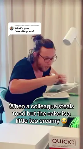 Replying to @Ian Slattery #cake #thief gets just #desserts 🤣🤣🤣🤣