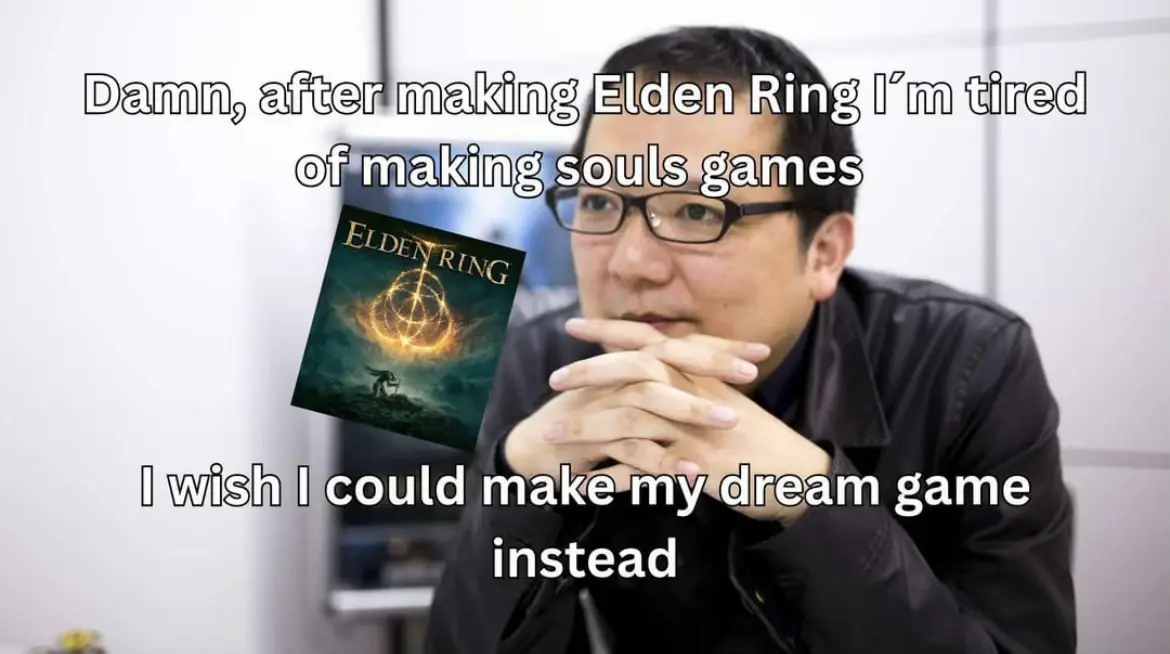 #eldenring #eldenringhype #eldenringedit #eldenringmeme #eldenringmemes #eldenringnightreign #hidetakamiyazaki #fromsoft #fromsoftware #fromsoftwaregames 