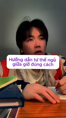 Cách ngủ gật trong lớp thoải mái Nguồn: Bí Kíp Làm Đẹp  #hàihước#funnyy#nghệthuật#ngủngon#học_sinh #mẹo