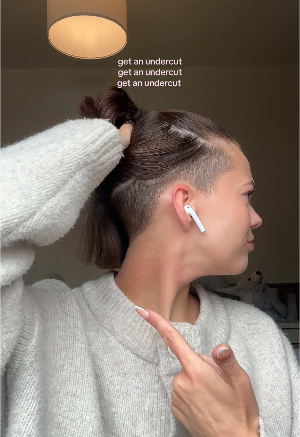 You heard it here first, this is your sign  #undercuthair #undercut #undercutgirls #bobhair #shorthairinspo #hairtok #fyp 