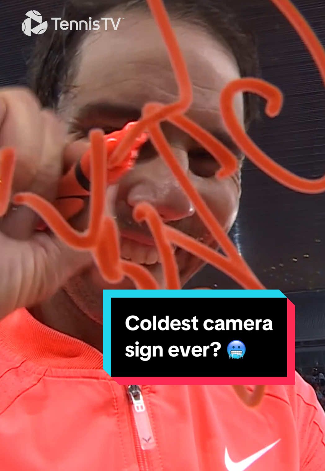 Vamos ✍️ #tennis #tennistv #atptour #nadal 