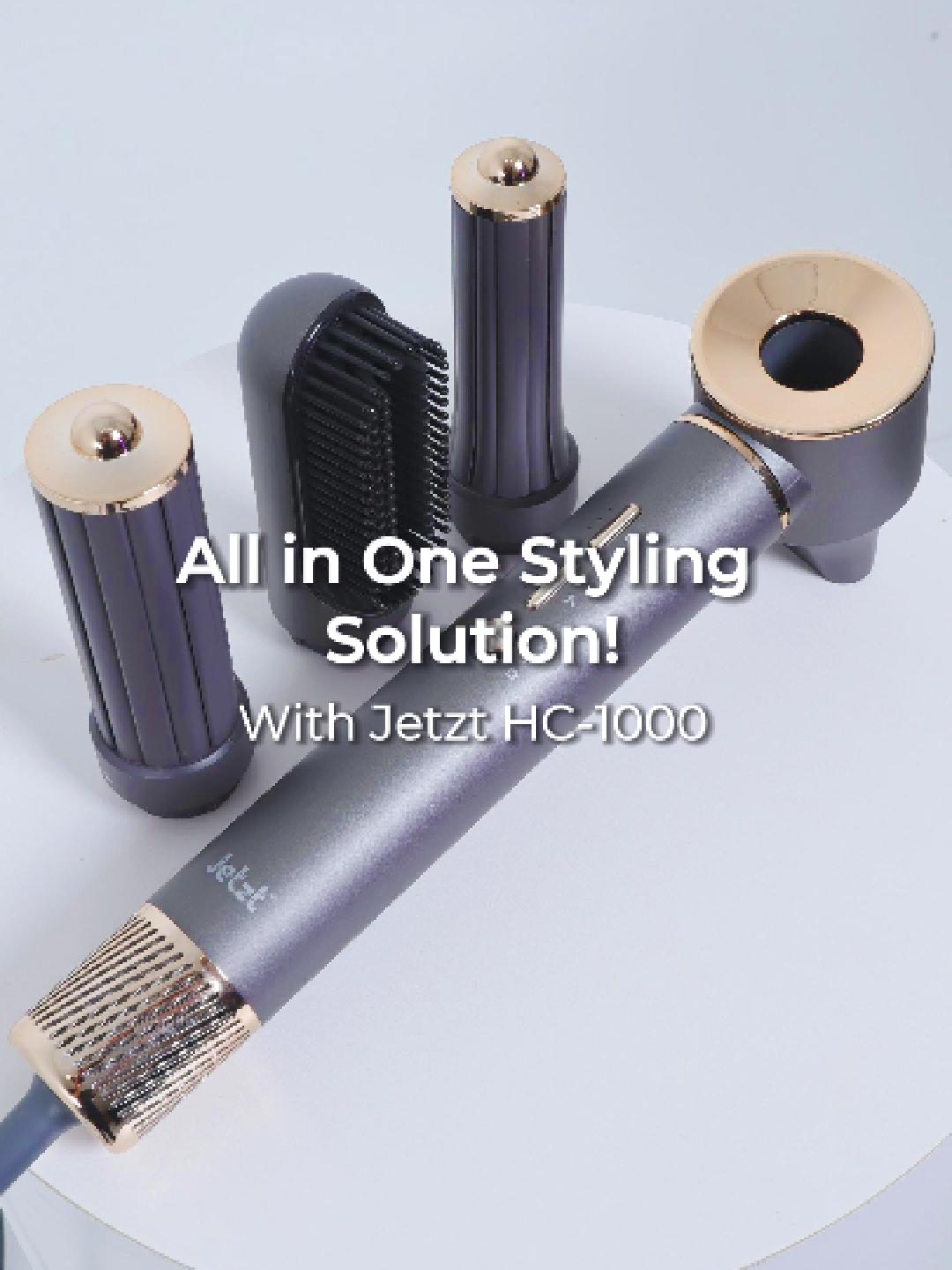 All in One Styling Tools di bawah 1 JUTA? YES, PLEASE! 🔥 Gak perlu ribet punya banyak alat lagi, cukup satu aja Jetzt HC1000! Hair dryer & styling dalam satu genggaman. Saatnya upgrade hairdryer kamu sekarang! 💁‍♀️✨ #JetztHC1000 #hairstylingtools#StylingGakPakeRibet #FYP #HairGoals #hairdryerviral #hairdryermurah #keranjangkuning #jetztindonesia