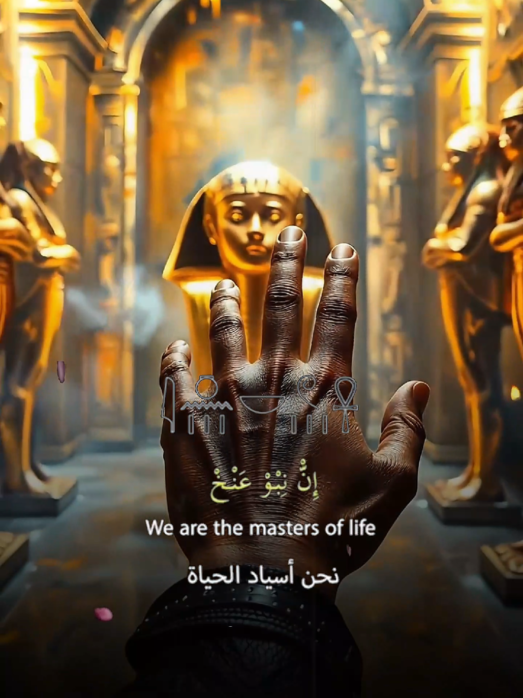 نحن اسباد الحياة ان نابو عنخ  #الفراعنة🇪🇬☠️☠️ 