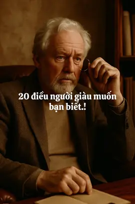 Lưu ngay 20 điều này lại để xem lại hàng ngày bạn nhé.! Thay đổi tư duy, thay đổi cuộc đời... #tuduynguoigiau2025 #tiktokvn #khoinghiepkinhdoanh #nguoigiauco #tuduythanhcong #tuduynguoigiau 