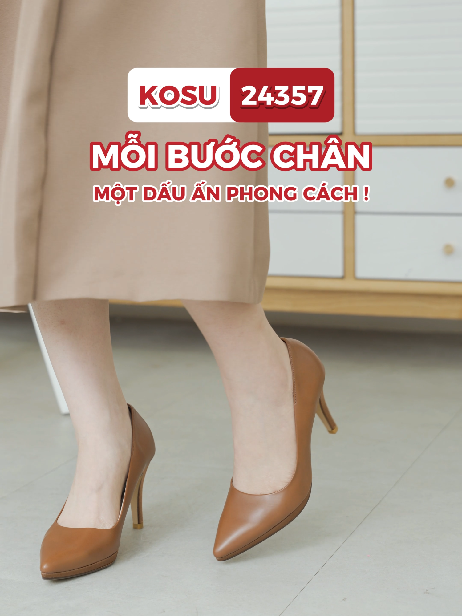 KOSU 24357 - MỖI BƯỚC CHÂN - MỘT DẤU ẤN PHONG CÁCH #chibanhangnhat #japanshopvn #japanshopvngiày #caogot #kosu #sandals #giaydep #caogotdep