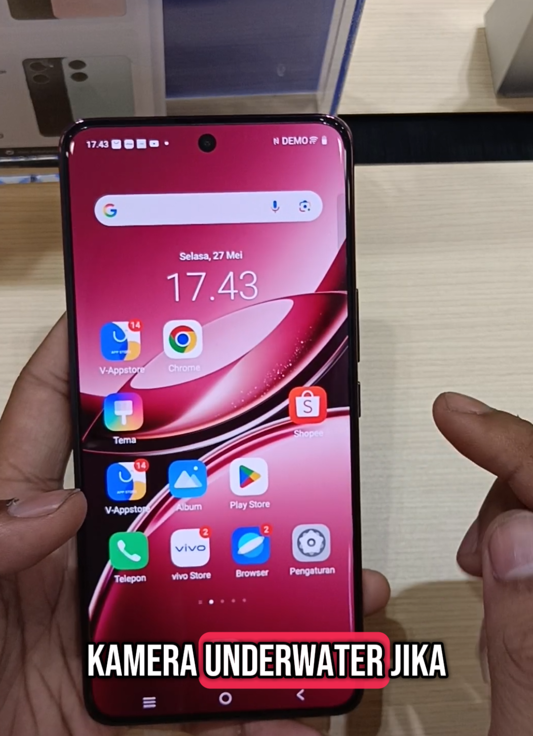 Vivo v50 ada kamera underwater nya?😲😲#vivocampus_indonesia #fyppppppppppppppppppppppp #fypage #v50design #kamerav50