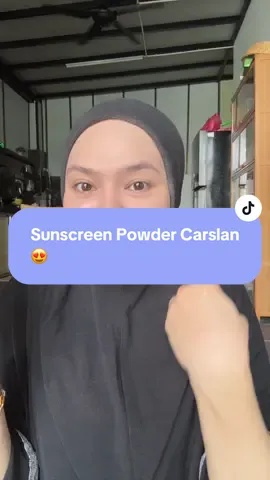 #sunscreen #powder #powdersunscreen #fyp #makeup #carslan 