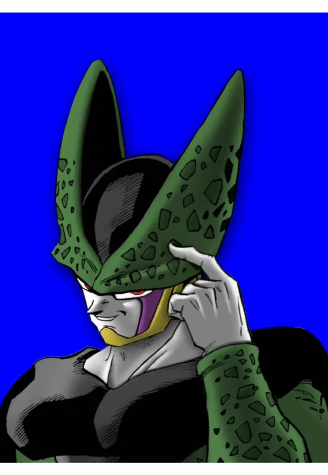 cell animation#cell #dragonball #cell #greenscreen #greenscreenvideo #cellgreenscreen 