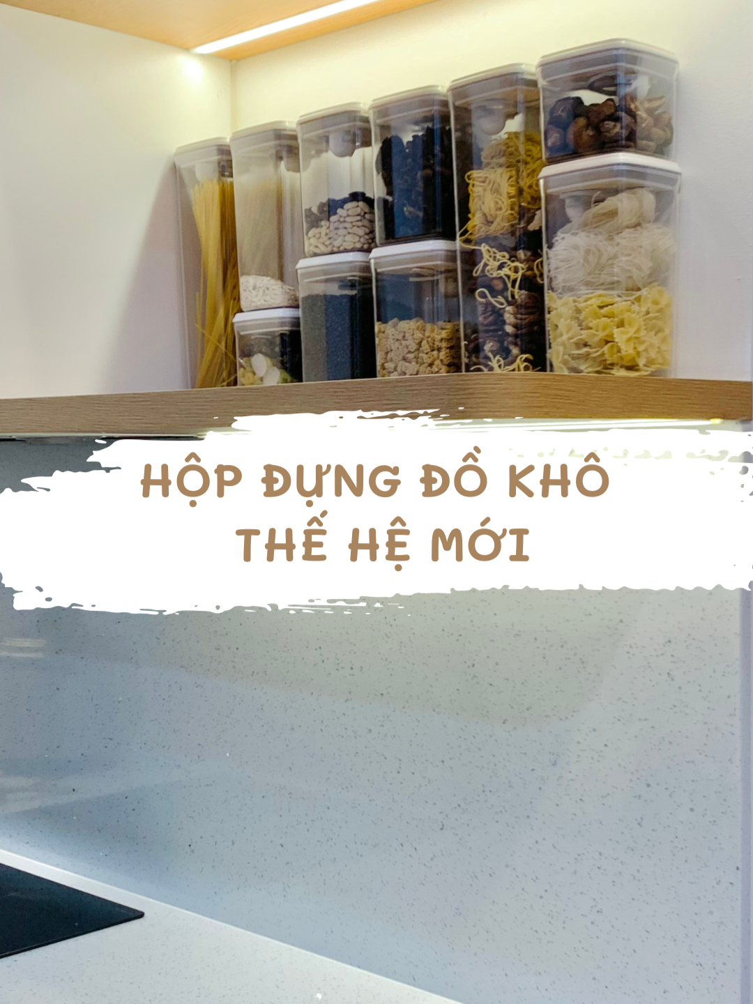 Hộp đựng đồ khô tiện lợi mà trang trí cũng đẹp ý #dogiadung #homedecor #inochi #cannhakhacla