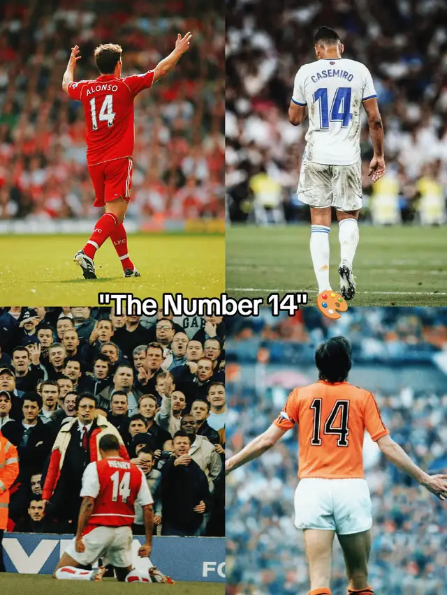Johan Cruyff a fait du numéro 14 un véritable mythe. À l’Ajax, il l’a choisi presque par hasard en 1970, après avoir laissé son habituel numéro 9 à un coéquipier blessé. Ce choix, dicté par les circonstances, est devenu son emblème : il a remporté trois Coupes d’Europe consécutives avec ce numéro, imposant le « football total » et marquant toute une génération. Cruyff, surnommé le « Hollandais volant », incarnait le génie, la technique et l’audace, aussi bien à l’Ajax qu’au FC Barcelone, et a mené les Pays-Bas jusqu’en finale du Mondial 1974. Son 14 est resté un symbole d’élégance et de créativité, au point que porter ce numéro reste un honneur dans les clubs où il a joué. Thierry Henry, quant à lui, a écrit une autre page de la légende du 14. Arrivé à Arsenal en 1999, il hérite du numéro 14, le 12 étant déjà pris, alors qu’il ne s’agissait pas de son premier choix. Pourtant, il va sublimer ce numéro : meilleur buteur de l’histoire du club avec 228 réalisations, deux Souliers d’or européens, Henry fait du 14 un symbole de vitesse, de technique et d’efficacité à Arsenal. Il conserve ce numéro au FC Barcelone, où il remporte la Ligue des champions en 2009, et plus tard aux New York Red Bulls. À chaque étape, le 14 devient indissociable de sa silhouette et de ses exploits. Xabi Alonso, lui, n’a pas marqué l’histoire par un numéro, mais par son intelligence de jeu et sa capacité à organiser le milieu. Passé par Liverpool, le Real Madrid et le Bayern, il a été un chef d’orchestre, précis dans la passe et décisif dans la récupération, participant activement aux plus grands succès de la Roja et de ses clubs. Casemiro, autre maître du milieu, s’est imposé au Real Madrid puis à Manchester United comme une sentinelle moderne : solide, infatigable, il excelle dans la récupération et la projection, apportant équilibre et sécurité à ses équipes. Si le 14 reste à jamais associé à Cruyff, Henry l’a porté avec panache et en a fait un numéro iconique de la Premier League et du Barça. Alonso et Casemiro incarnent, chacun à leur façon, l’excellence et l’influence au cœur du jeu. Tous partagent cette capacité à marquer leur époque, par le style ou par l’impact sur le terrain. #14 #number #cruyff #henry #johancruyff #thierryhenry #barcelona #barca #fcbarcelona #xabi #xabialonso #casemiro #casemiro🇧🇷 #realmadridfc #football #footballtiktok #fyp 