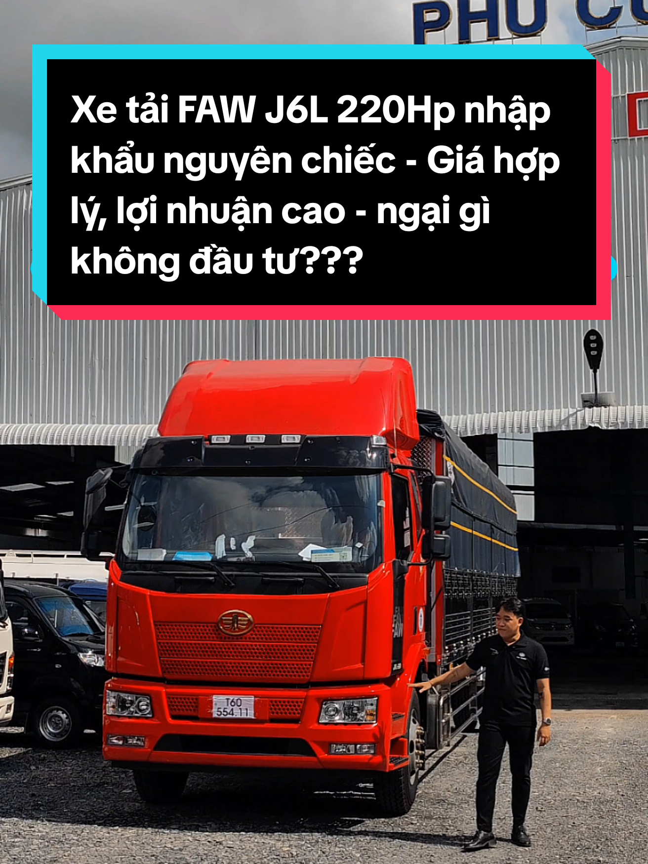 Xe tải FAW J6L 220Hp thùng dài 9.7m nhập khẩu nguyên chiếc chất lượng nội địa - Giá hợp lý, lợi nhuận cao #otophucuong #xetaitragop #xetaifaw #fawthungdai #fawnhapkhau #fawj6l #xetaifawj6l #xetai8tan 