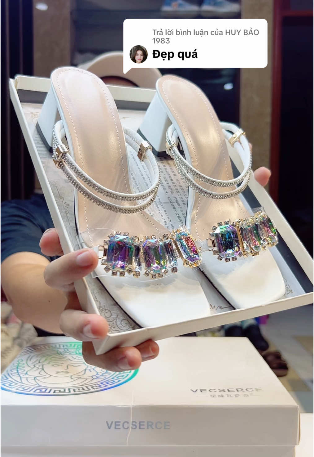 Trả lời @HUY BẢO 1983 vừa đẹp vừa sang mà giá lại cực rẻ, sắm ngay 1 đôi kẻo hết nào các b ơi #manhgiay #manhbangiay #depnu #depthoitrang #depcaogot 