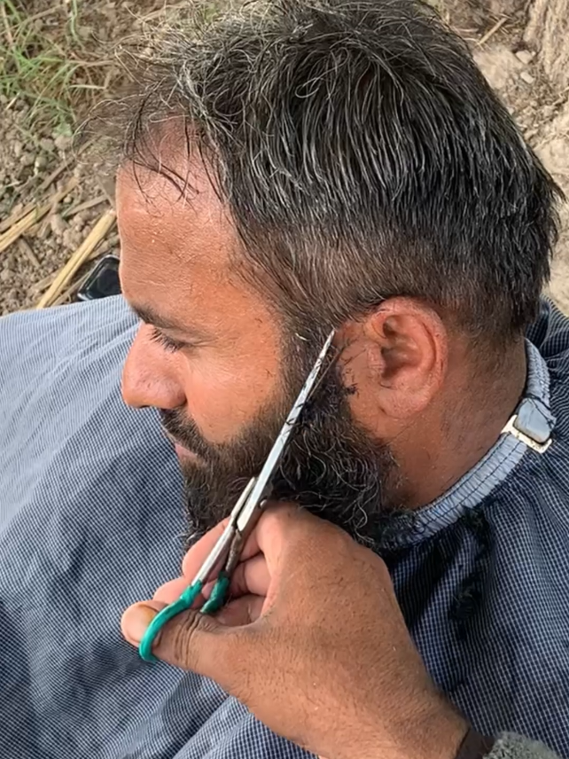 [Part 695] Full Video on YouTube! . #asmr #asmrbroz #asmrshaving #barbershop #barber #asmrshaving #asmrbarber #haircutasmr #shavingasmr #asmrcutting #asmrrealbarber #cuttingasmr #mamashafiquebarber 