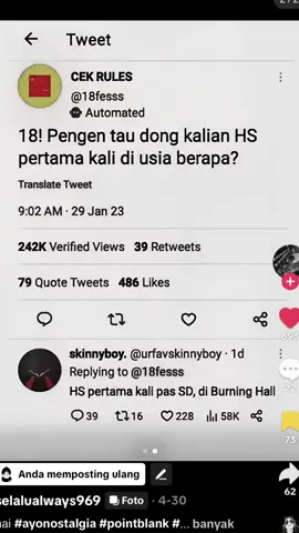 🤭🤭🤭🤪🤪 #pointblank #promomakangajian #fyp 