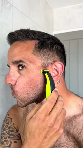 Philips One Blade 360 face @Philips UKI  #philipsoneblade #philipsoneblade360 #shave #mensgrooming #shaving #cleanshave #men #grooming 