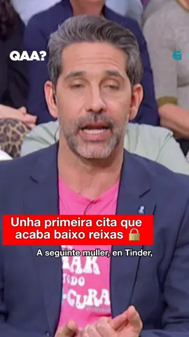 Imaxinas ter unha primeira cita cunha persoa de Tinder e que te leve atracar un banco? Podes ver o programa completo en AGalega.gal #Galicia #galego #TVG #AGalega #AGalegaGAL