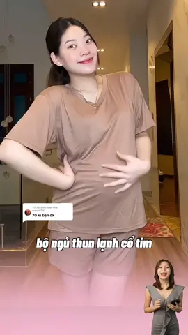 Trả lời @meou9707 gợi ý bộ đồ mặc nhà mát mẻ lun nè ✨🤩 #domacnha #bodothunlanh #bodomacnha #bodonu #meowxinhshop22 #outfit #fyp #xuhuong #reviewquanao 