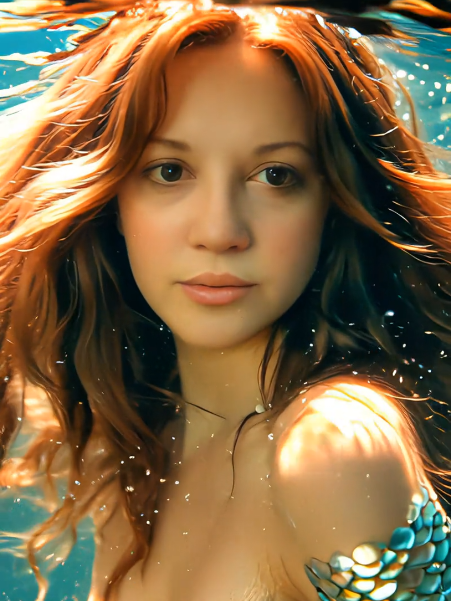 Thought hmm, this looks fun. Pisces baby. #witchesoftiktok #witchtok #fantasytok #mermaidtok #aifun 