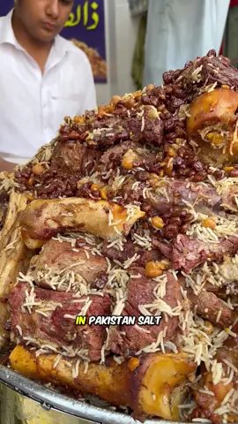 In Pakistan, salt is more expensive than meat