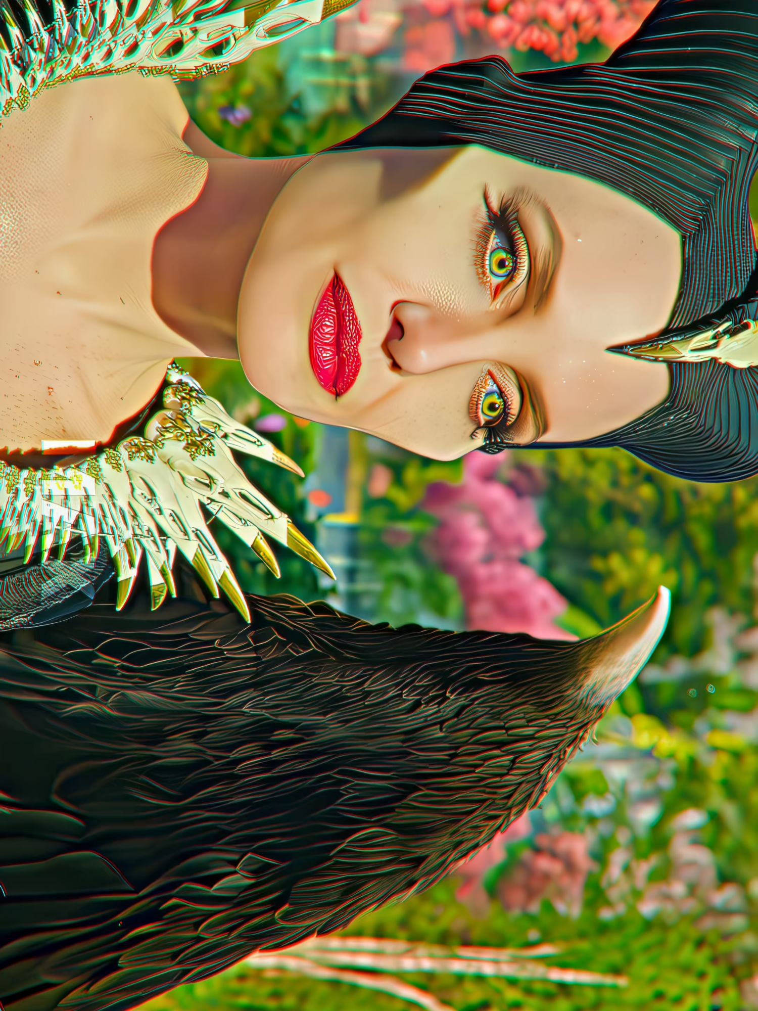 Maleficent 4K #Maleficent #maleficent2 #fyp #foryou #foryoufeed #aesthetic #120fps #tiktok #howtoupload4kvideos #4k #AI #edit4k #viral #trending