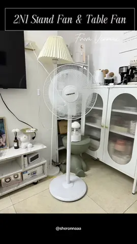 VERMAX 2N1 Standfan & Tablefan. 🤍 #vermaxelectricfan #Vermaxefan #electricfan #standfan #tablefan #deskfan #VERMAX 