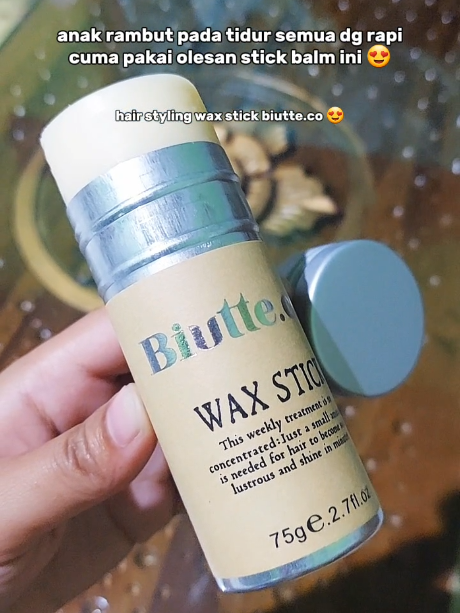 hair styling wax stick biutte.co merapikan rambut 🥰 #waxstick #hairstyle #hairstyling #hairstick #biutteco #rambutrapi #hairdo #fyp #trending #xybca #viral #hairwax #hairwaxstick 