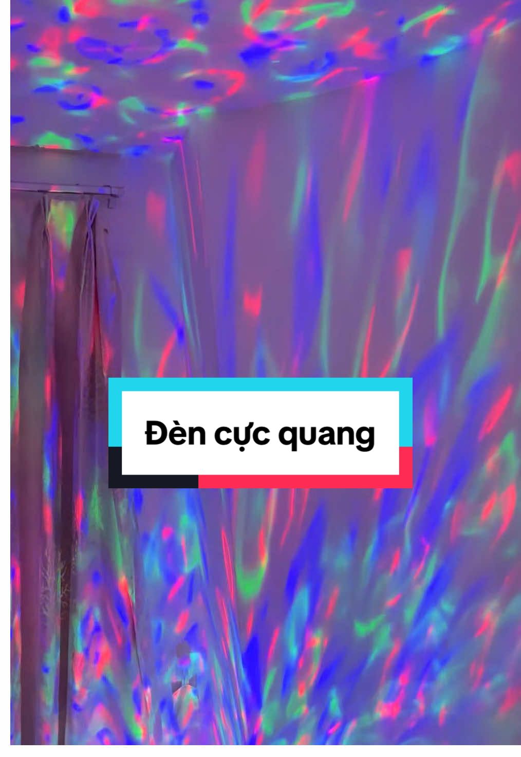 Đèn cực quang xinh lung linh quá, như đang bay giữa ngân hà vị á💓💡🚥 #den #decoration #trangtri #dencucquang #fyp #thinhhanh #trending #review 