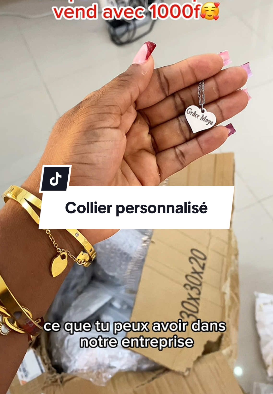Idée de cadeau d’anniversaire #goshopbenin #viralvideo🔥 #fypシ゚ #afriquetiktok🇨🇲🇨🇮🇨🇩🇲🇱🇹🇬🇬🇦 #bijouxpersonnalisés #cadeau 