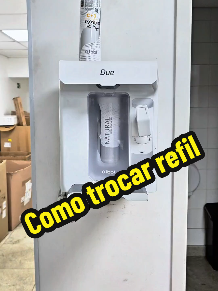 Como trocar o filtro do purificador Due da Ibbl em menos de um minuto
