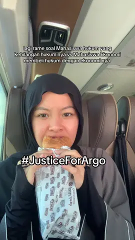 sebagai anak Ekonomi, aku tetap dukung #JusticeForArgo  #FHUGM #FEBUGM 