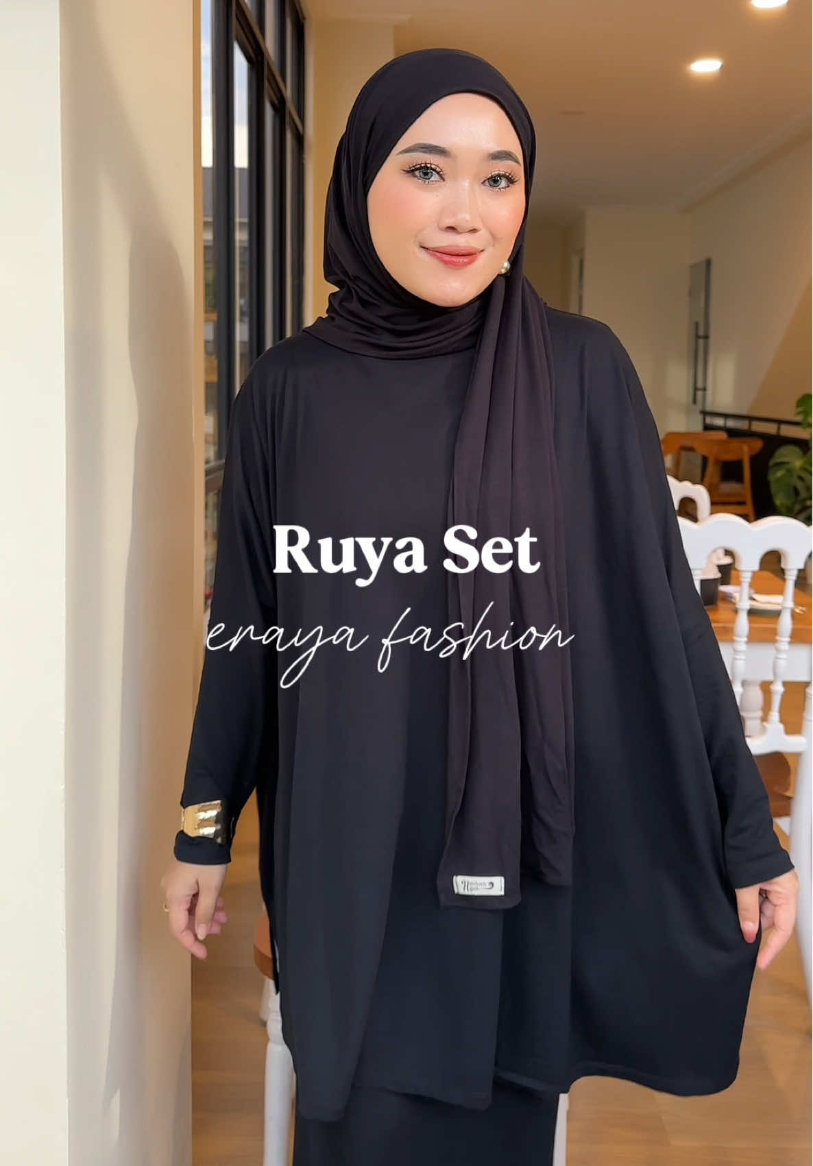 ini nih one set yang aku cari! #oneset #ootdfashion #ootdhijabstyle #fyp  @Eraya fashion 