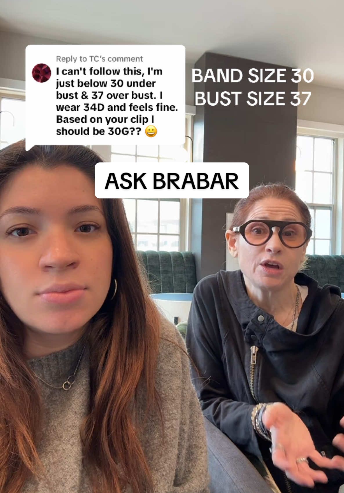 Replying to @TC are you surprised by your size? #askbrabar #brasizinghelp #brasizingbasics 