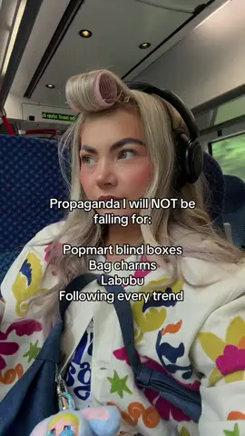 You won’t see any of that here 👀… nope not me #propaganda #trend #labubu #popmart 