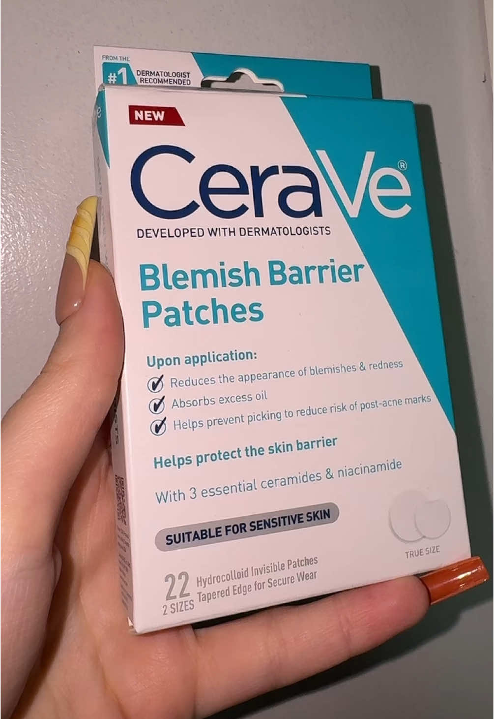 @CeraVe blemish barrier patches just dropped 😍😍 #ceravepartner #cerave #tiktokshopcreatorpicks 