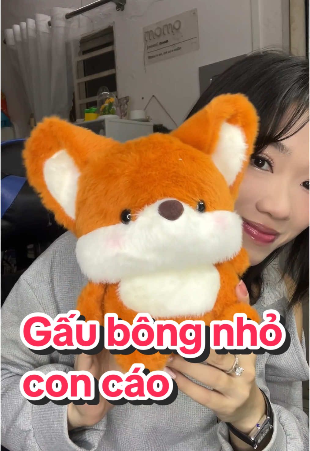 Mấy em gấu bông nhỏ quá chừng cưng luôn, em cáo này hot quá chừng luôn nè #muataitiktokshop🛍#admicro #review