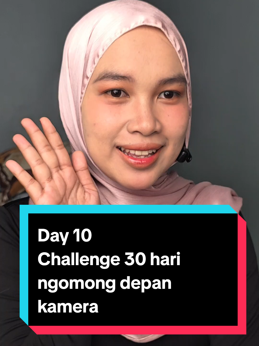 Day 10 Challenge 30 hari ngomong depan kamera ib :@Brandon  #challenge #publicspeaking #mulaiajadulu 