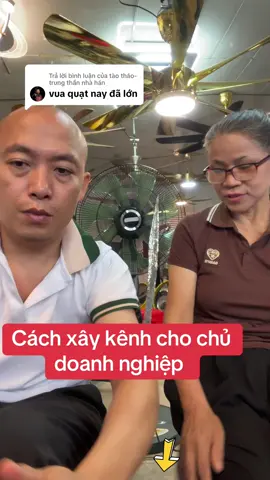 Trả lời @tào tháo- trung thần nhà hán cách xây kênh của các chủ doanh nghiệp 