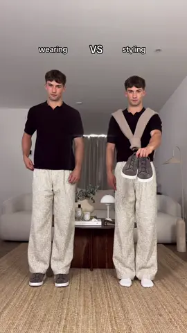 Wearing or styling? 👏🏼 old money style inspo #oldmoney #fashionhacks #styling 