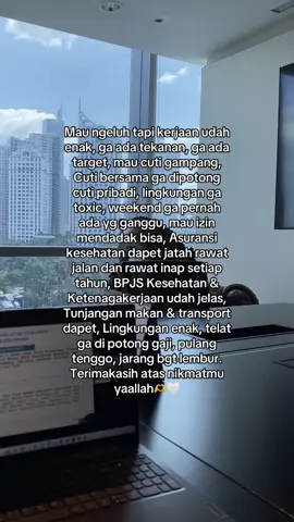 aku yang lagi belajar bersyukur💖🥹 #corporatelife #worklife #work #worklifebalance #corporate 