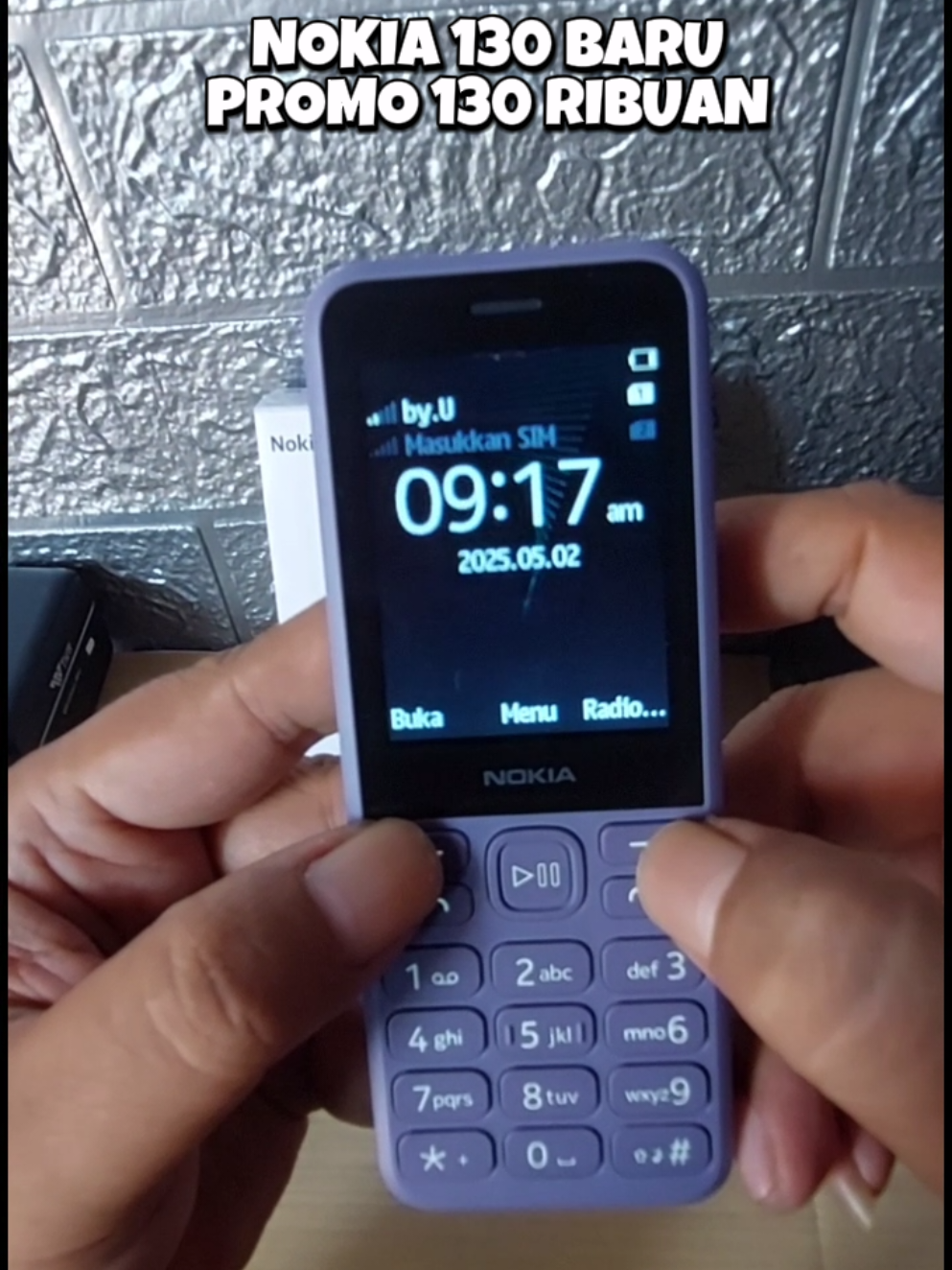 NOKIA 130 BARU BISA MP3 DUAL SIM #hpbaru #nokiajadul #nokia #hp 
