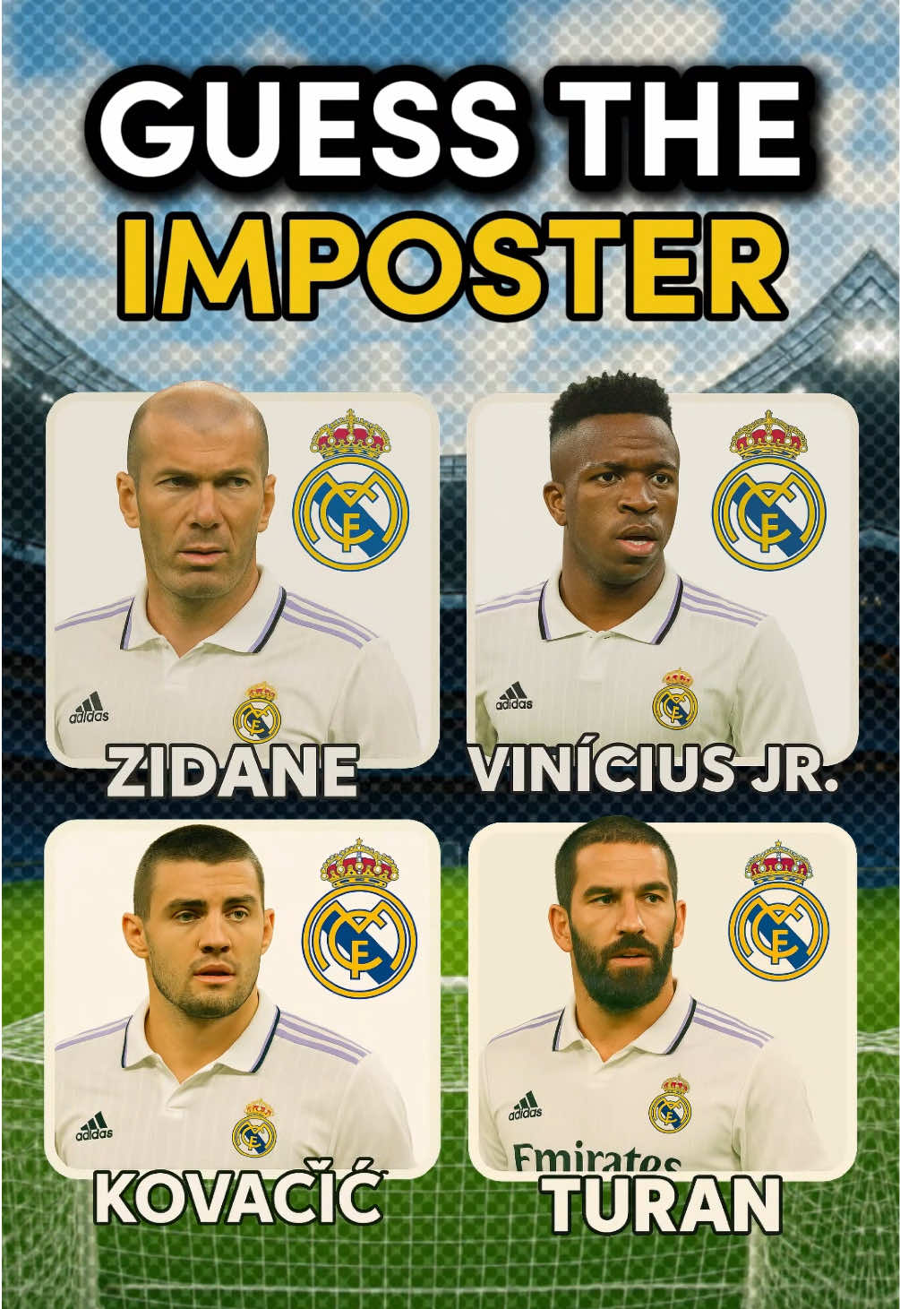 Can you guess the imposters?🕵️‍♂️ #quiz #football #footballquiz 