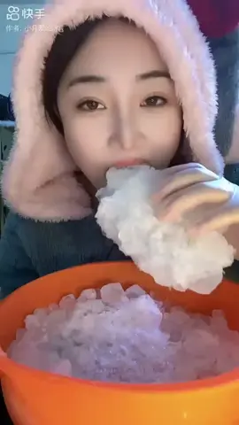 Long Compilation of Xiaoyue's Refrozen Granular Shaved Crushed Pure Ice