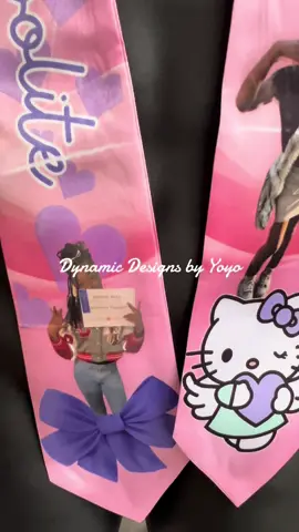 Custom Graduation Stole by Dynamic Designs by Yoyo #customized #stole #graduation #2025graduate 