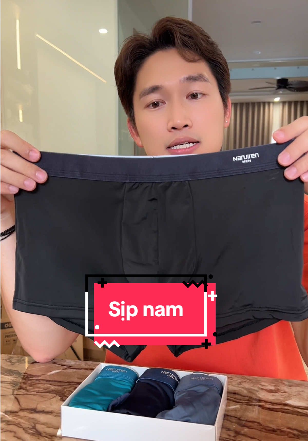 Thay thường xuyên #xuhuong #tikhub #thoitrangnam #sipnam #dolotnam #sipnammauden 