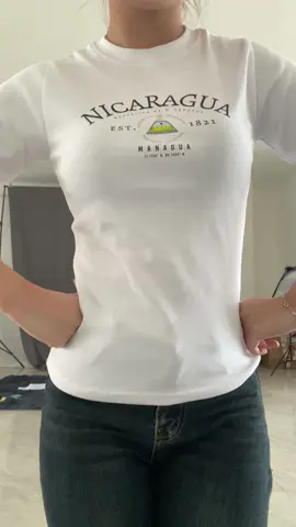 Nicaragua Women”s Baby Tee #nicaragua🇳🇮 #nicaragua #nicaragua🇳🇮❤️ #babytee #viral #fyp #fypシ 