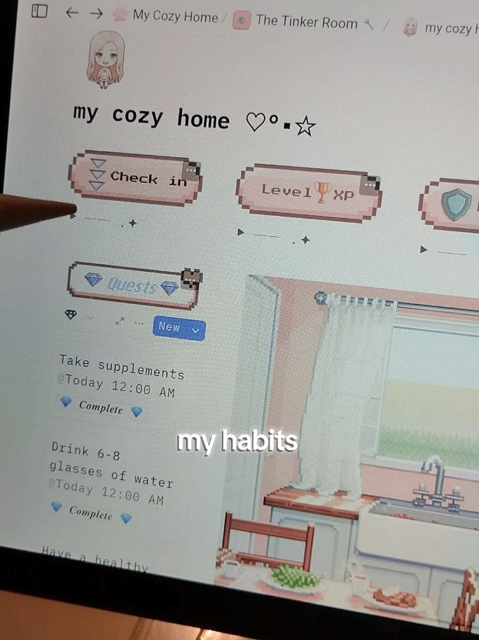 what i successfully gamified in my life #notion #aesthetic #gamify #notiontemplate #gamifyyourlife #gamification #digitalplanner #notionsetup 