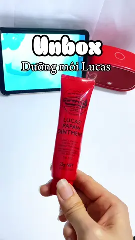 Có b nào hè rồi mà môi vẫn khô cong như t k 😩 #lucas #duongmoi #unboxing #affiliatemarketing 