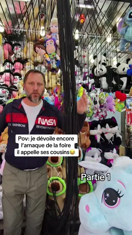 Je prend des risque pour vous faut arrêter ces arnaque y’a des familles et des enfants qui jouent en pensant pouvoir gagner les gros lots honte a eux ✅  #feteforaine #paris #ccho #fou #arnaque #peluche #bag #cousin #foire #triste 
